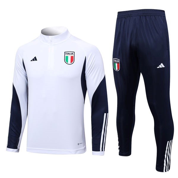 Sudadera De Training Italia 2023/24 Blanco